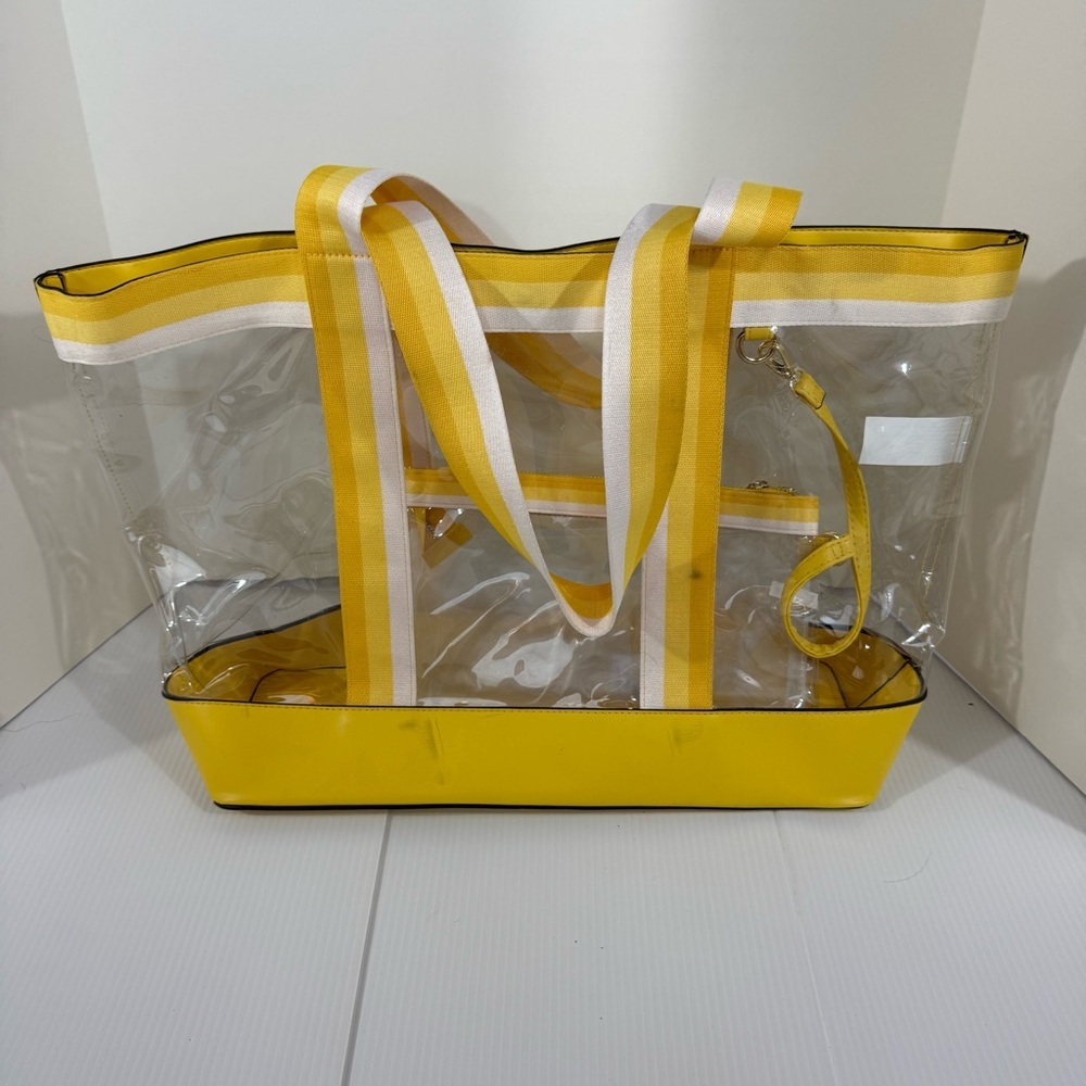81. Transparent Yellow Tote Bag